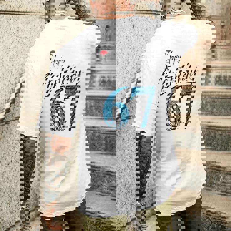 Perfectweet Xmas 67Th Bling Bling Birthday メンズ レディース メンズTシャツ バックプリント 彼への贈り物