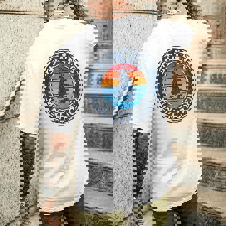 Red Wing ミネソタ Mn ヴィンテージ ヨット レトロ 70年代 メンズTシャツ バックプリント 彼への贈り物