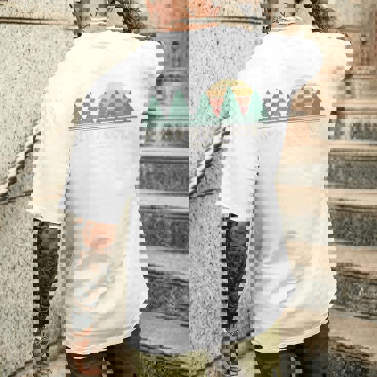 Town Country Mo ビンテージスローバックtシャツ レトロ70年代デザイン メンズTシャツ バックプリント 彼への贈り物