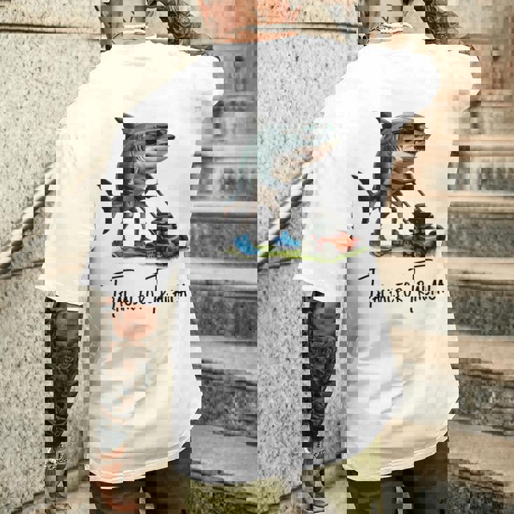 Tralalero Tralala Brain Red hark Meme 長袖tシャツ メンズTシャツ バックプリント 彼への贈り物