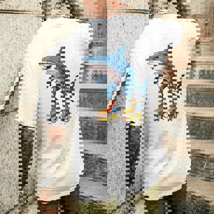 Tralalero Tralala ブレイン レッド ファニー サメ ミーム 長袖tシャツ メンズTシャツ バックプリント 彼への贈り物