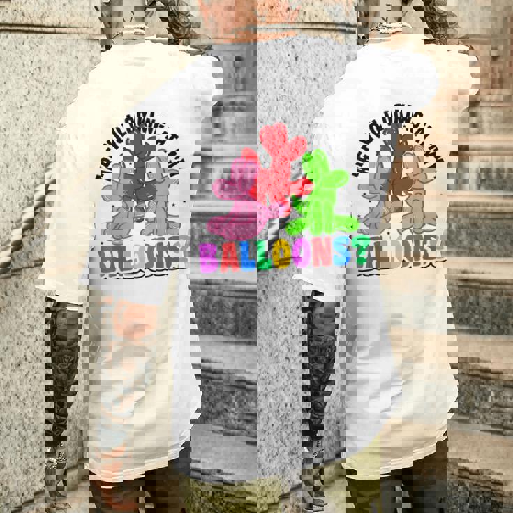 Twisting Balloon バルーンツイスト アート バルーンモデリング メンズTシャツ バックプリント 彼への贈り物