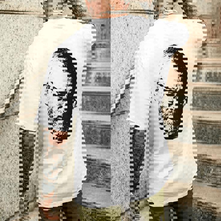 Tylko Grzegorz Brown メンズTシャツ バックプリント 彼への贈り物