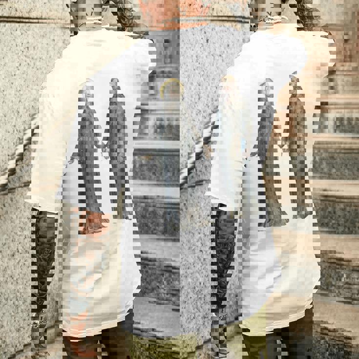 Theun In His Rrath 長袖tシャツ メンズTシャツ バックプリント 彼への贈り物