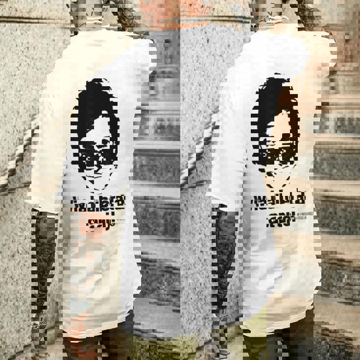 Viva La Libertad Carajo La Libertad Avanza ハビエル・ミレイ メンズTシャツ バックプリント 彼への贈り物