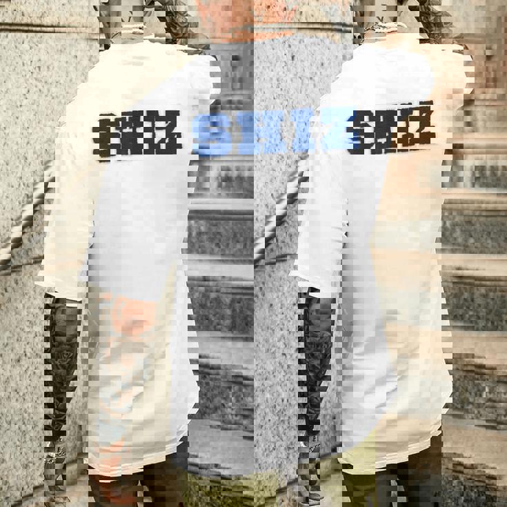 Wickedhiz University Collegiate フェイク刺繍 F&B メンズTシャツ バックプリント 彼への贈り物