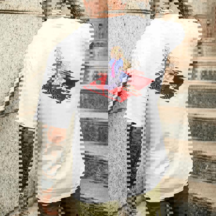 【アキ・ローゼンタール】ホロぐら名場面 メンズTシャツ バックプリント 彼への贈り物