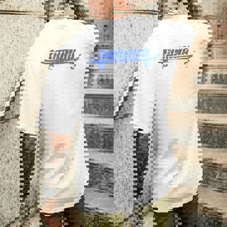 【テレビ東京公式】ナナナ スケートボード（ピンク） メンズTシャツ バックプリント 彼への贈り物