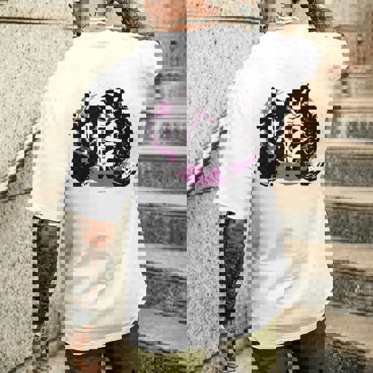 【一伊那尓栖】ホロライブ 漢字tシャツ 蛸 メンズTシャツ バックプリント 彼への贈り物