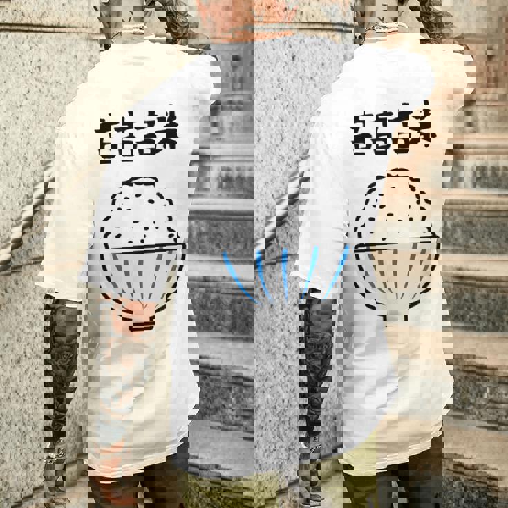 【古古古米】備蓄米 お米 可愛い 古古米 おもしろ 面白い ふざけ ネタ ウケ狙い ごはん ギャグ 変な 目立つ 楽しい メンズTシャツ バックプリント 彼への贈り物