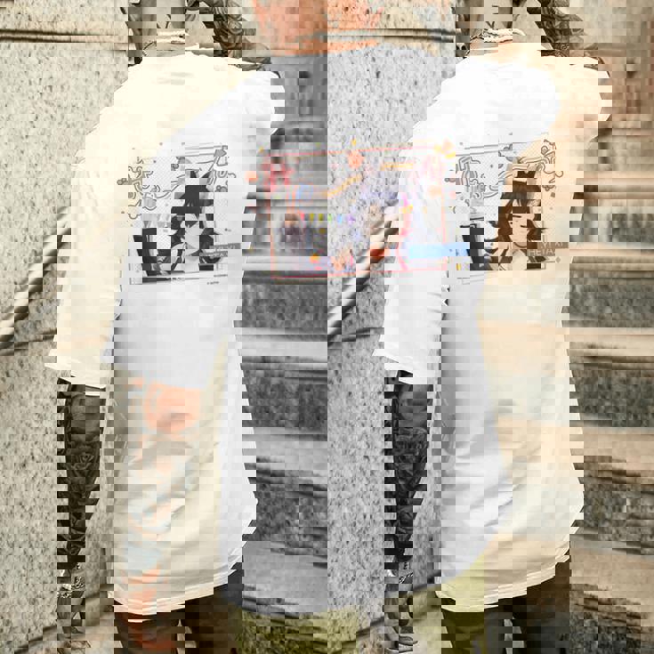 【大神ミオ】ホロぐら名場面 メンズTシャツ バックプリント 彼への贈り物