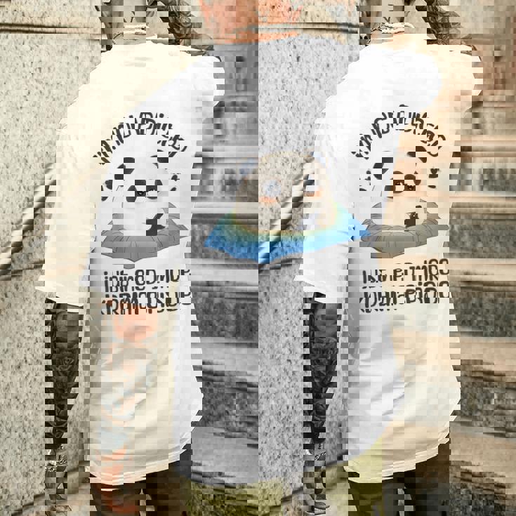 かわいいkdramaグッズ パンダ 韓国ドラマ K-ドラマ グッズ メンズTシャツ バックプリント 彼への贈り物