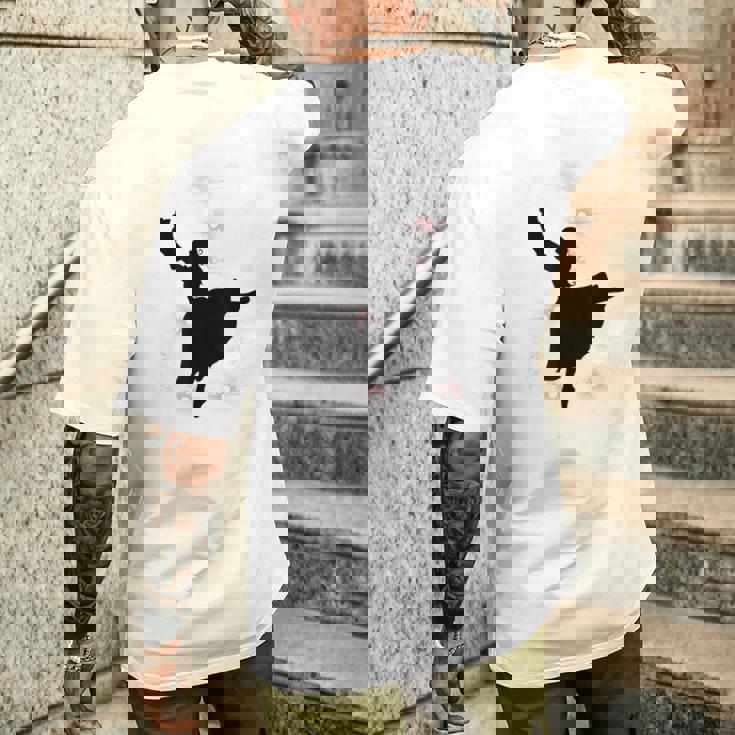 くるみ割り人形 バレエ クララ ツリー クリスマス ホリデー ダンス メンズTシャツ バックプリント 彼への贈り物