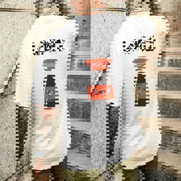 しょうゆうこと ネタ ダジャレ おやじギャグ 醤油 ギャグ ダジャレ好き ツッコミ 鉄板ネタ おもしろ メンズTシャツ バックプリント 彼への贈り物