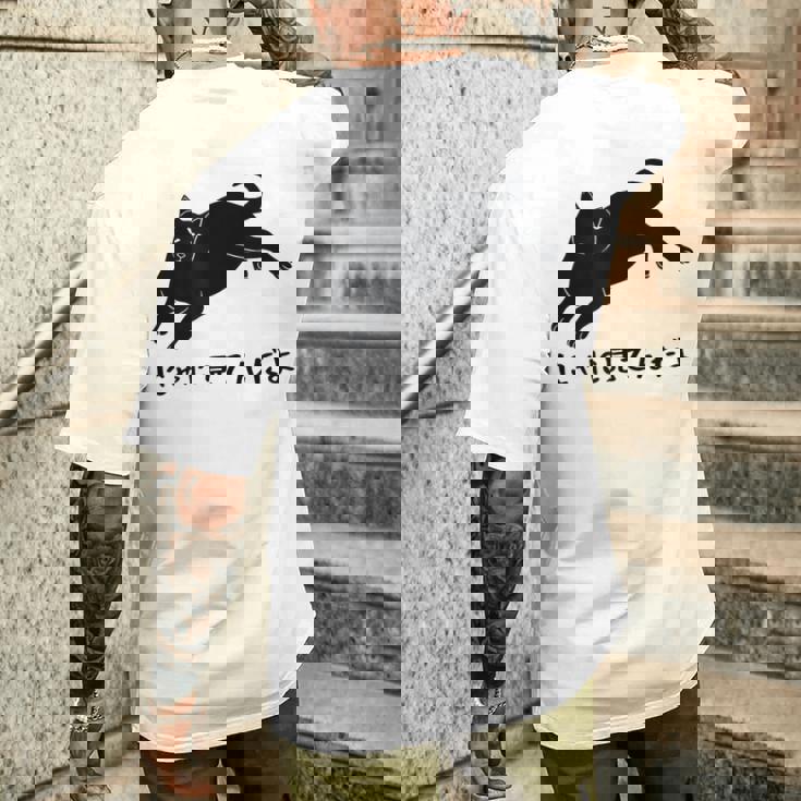 にゃに見てんだよ 猫 おもしろ 可愛い ねこ ネコ 猫 ネコ 猫 柄 かわいい メンズTシャツ バックプリント 彼への贈り物