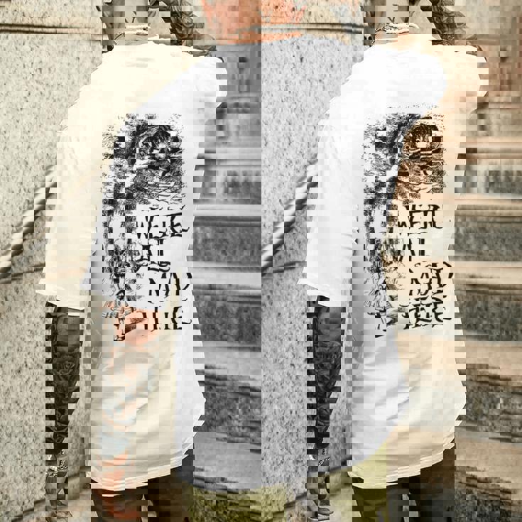 みんな怒ってるよ不思議の国のアリス メンズTシャツ バックプリント 彼への贈り物