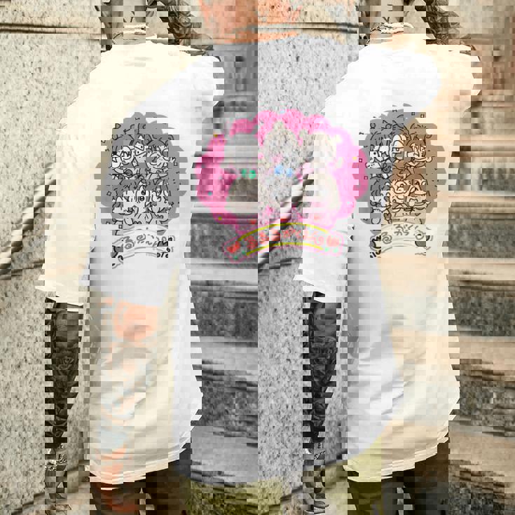 るるる学園 るるるがくえん ライトカラー メンズTシャツ バックプリント 彼への贈り物