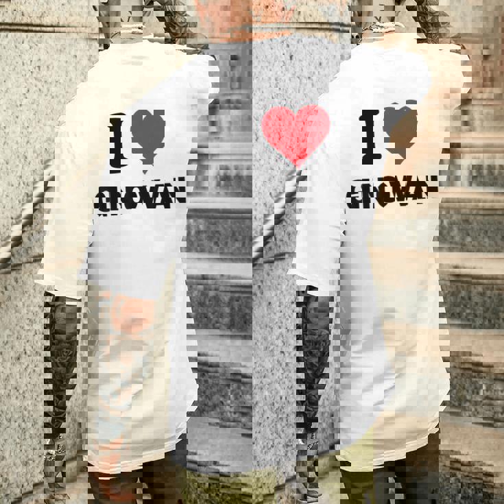 アイハート 宜野湾 Japan Love 日本土産 メンズTシャツ バックプリント 彼への贈り物