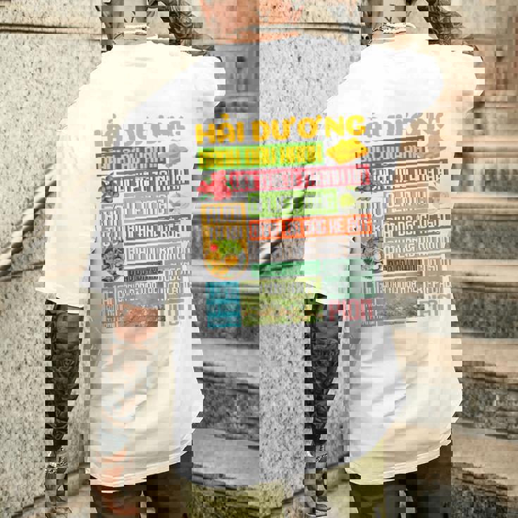 アイ・ラブ・ハイズオン-アイ・ラブ・ベトナム-Pion メンズTシャツ バックプリント 彼への贈り物