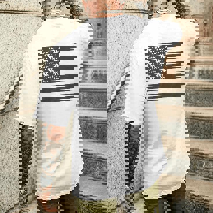 アメリカ 国旗 メンズ 星 半袖 ロック かっこいい おしゃれ プリント アーミー Army Usa 星条旗 メンズTシャツ バックプリント 彼への贈り物