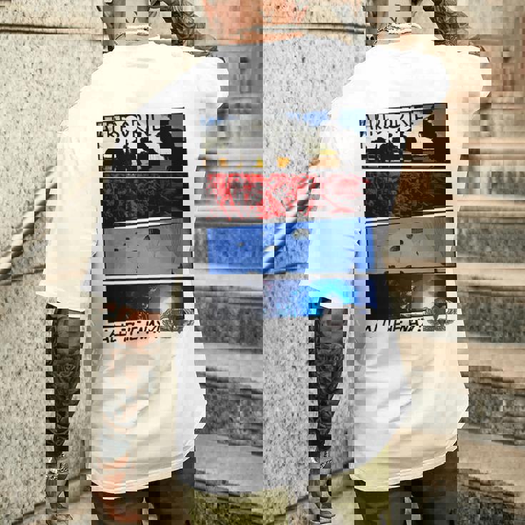 アメリカン・マローダー：エアボーン・パラトルーパー・アドベンチャーズ メンズTシャツ バックプリント 彼への贈り物