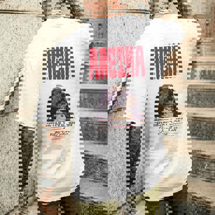 アレサ・フランクリン・コボ・アリーナ 1968 メンズTシャツ バックプリント 彼への贈り物