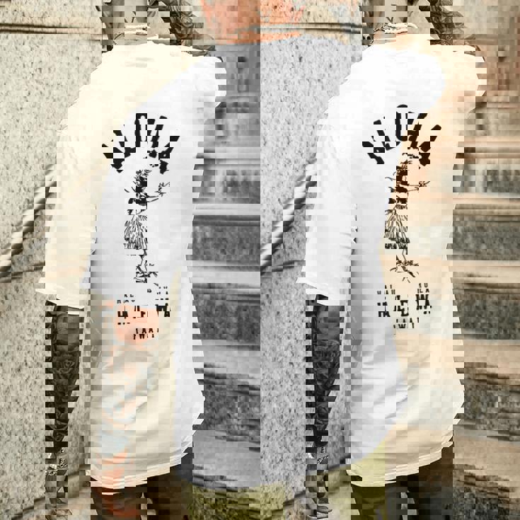 アロハ フラクラブ ハレイワ ハワイ メンズTシャツ バックプリント 彼への贈り物