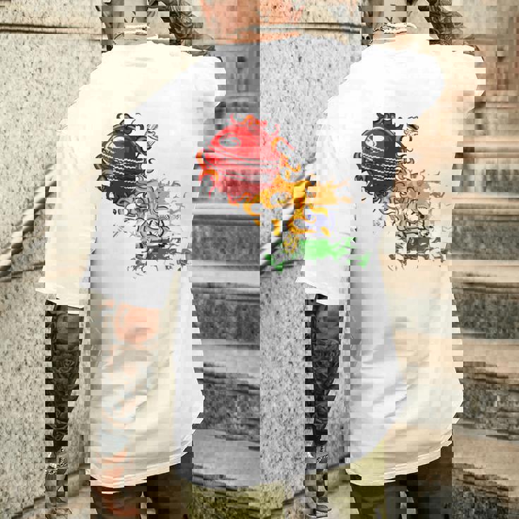 インドクリケット 長袖tシャツ メンズTシャツ バックプリント 彼への贈り物