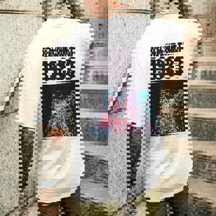 ウラシマン C メンズTシャツ バックプリント 彼への贈り物