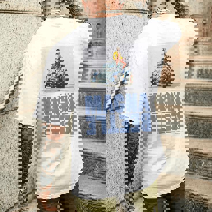 ウラシマン V メンズTシャツ バックプリント 彼への贈り物