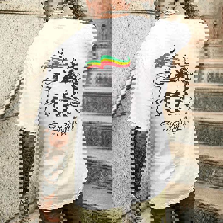 エチオピア メンズTシャツ バックプリント 彼への贈り物