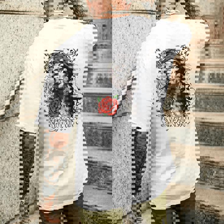 エッセイ「チカーノカルチャー」。チカーノ服 カミーサチカーナ メンズTシャツ バックプリント 彼への贈り物