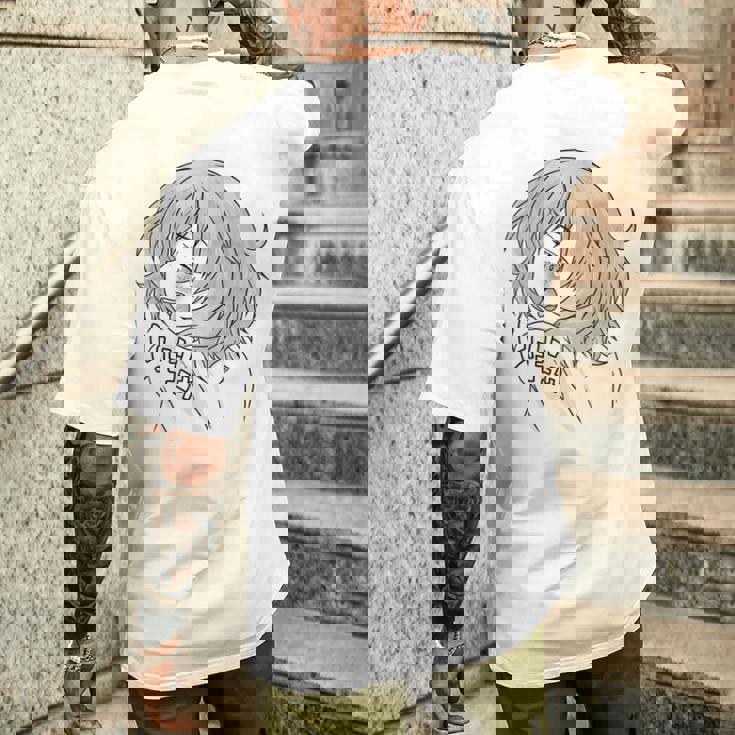 エッチ・アヘ顔 変態少女 快感顔tシャツ Playera メンズTシャツ バックプリント 彼への贈り物