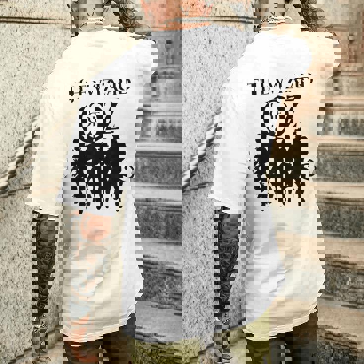 オズの魔法使い ファンタジー No Place Like Home ヴィンテージ映画 メンズTシャツ バックプリント 彼への贈り物