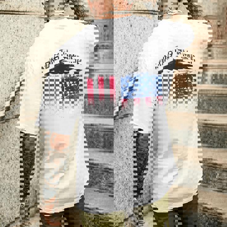 オペレーションミッドナイトハンマー メンズTシャツ バックプリント 彼への贈り物