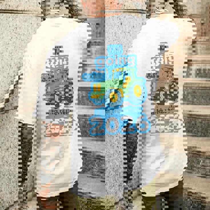 キッズ 2026年にお兄ちゃんになるよ メンズTシャツ バックプリント 彼への贈り物