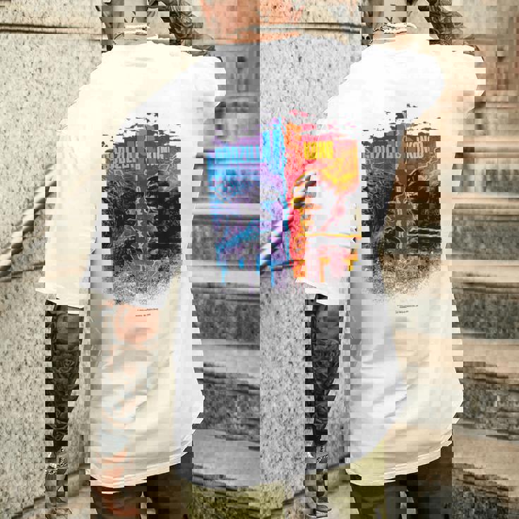 キッズ 『ゴジラvsコング』8 メンズTシャツ バックプリント 彼への贈り物