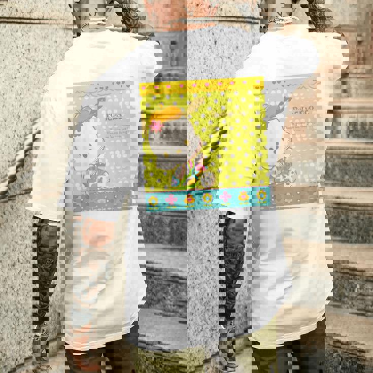 キッズ ポチャッコ Thank You メンズTシャツ バックプリント 彼への贈り物