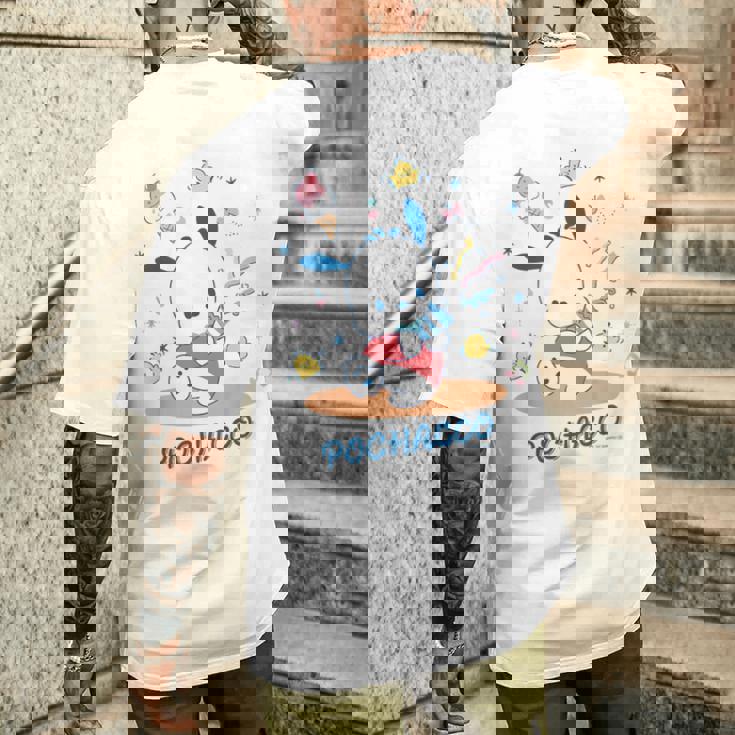 キッズ ポチャッコ パーティ メンズTシャツ バックプリント 彼への贈り物