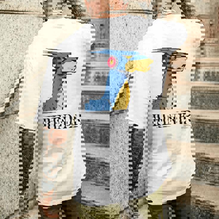 キャシャーン H メンズTシャツ バックプリント 彼への贈り物