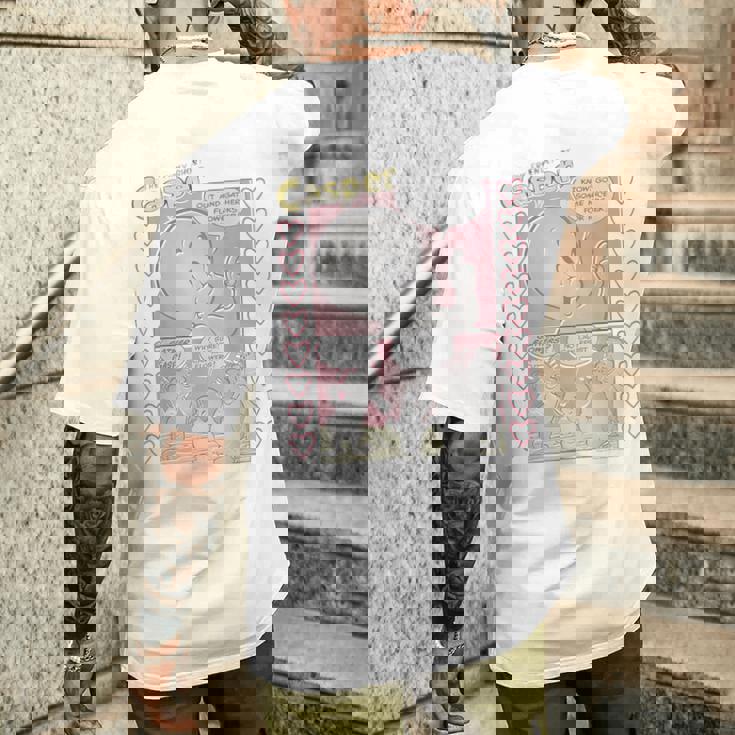 キャスパー・ザ・フレンドリー・ゴースト バレンタインデー コミック メンズTシャツ バックプリント 彼への贈り物