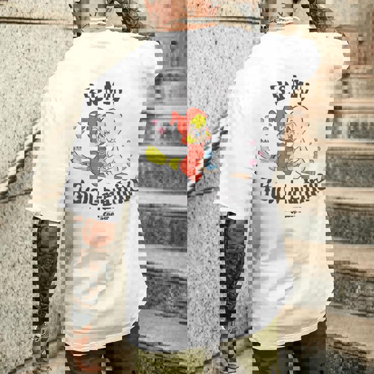 キャスパー・ザ・フレンドリー・ゴースト バレンタインデー ブーレンティン メンズTシャツ バックプリント 彼への贈り物