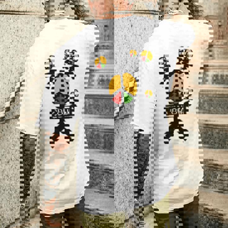 クラシックカートゥーン メンズTシャツ バックプリント 彼への贈り物