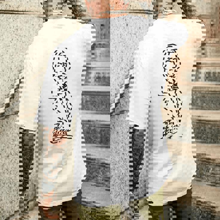 クラシック音楽、ピアニスト、ショパン、ミュージシャン、作曲家シャツ メンズTシャツ バックプリント 彼への贈り物