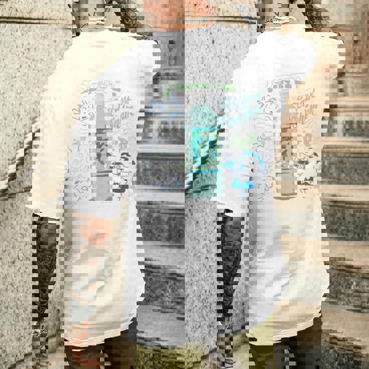 クレヨンしんちゃん しんちゃんとプスライト メンズTシャツ バックプリント 彼への贈り物