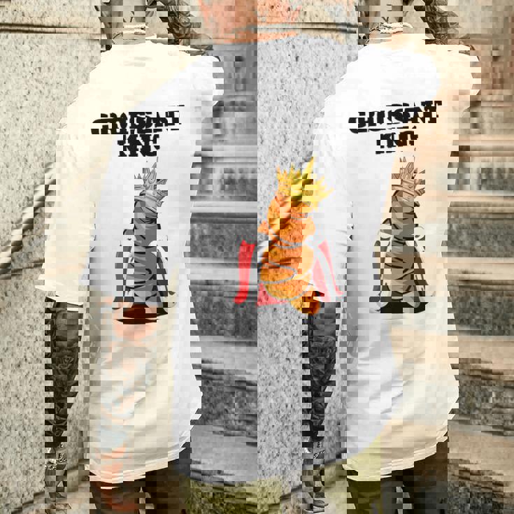 クロワッサンキング メンズTシャツ バックプリント 彼への贈り物