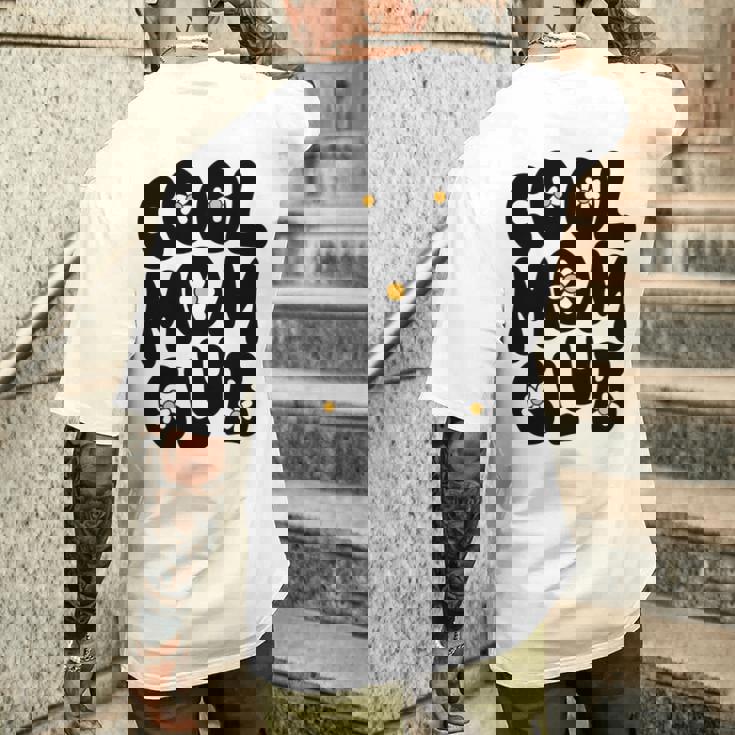 クールなママは無敵の母性ママライフ 長袖tシャツ メンズTシャツ バックプリント 彼への贈り物