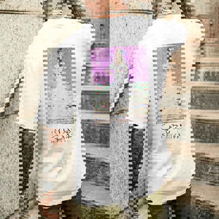 グスタフ・クリムト アートワーク メンズTシャツ バックプリント 彼への贈り物