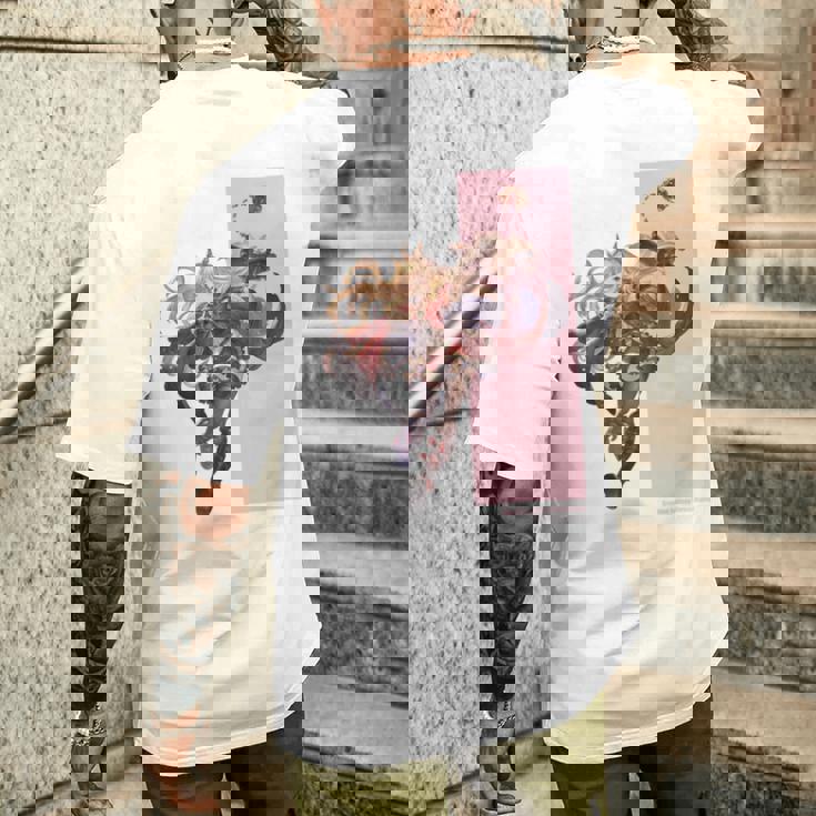 グランブルーファンタジーヴァーサス -ライジング- カリオストロ 長袖tシャツ メンズTシャツ バックプリント 彼への贈り物