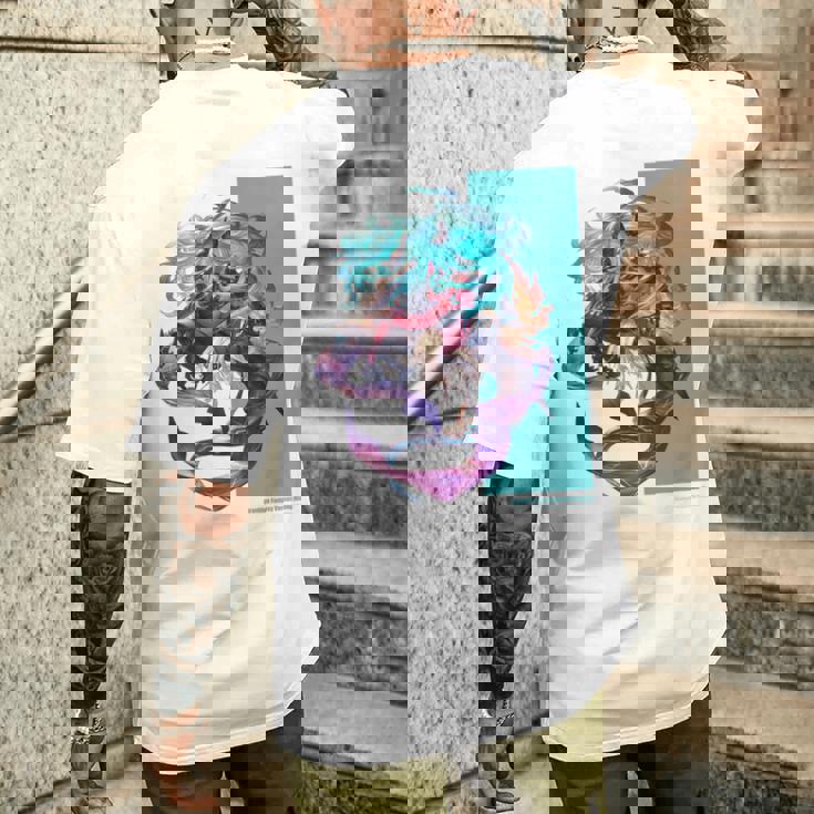 グランブルーファンタジーヴァーサス -ライジング- ヴェルサシア 長袖tシャツ メンズTシャツ バックプリント 彼への贈り物